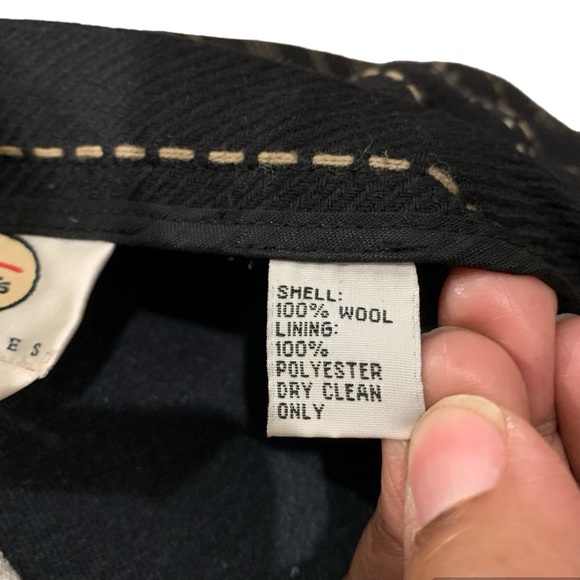 Talbots Petites Black Wool Boot Length Skirt/SZ 14 - Picture 7 of 9